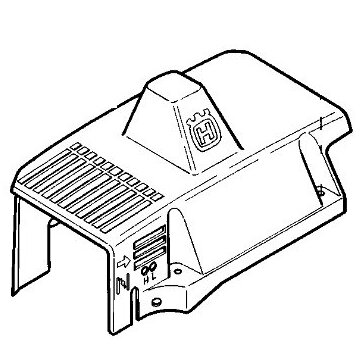 Dangtelis cilindro Husqvarna 232R