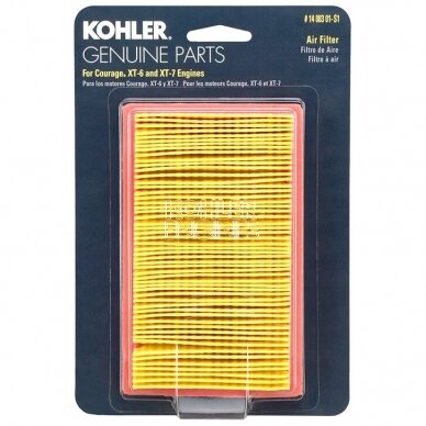 Filtras oro Kohler XT6/7