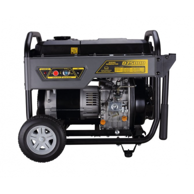 Generatorius dyzelinis LONCIN LCD7500D 5.5kW 230V