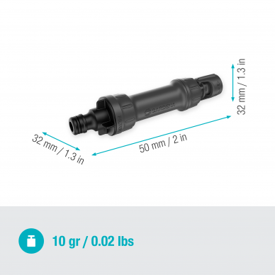 Jungtis čiaupo 13mm (1/2") - 3/4" sriegis Gardena 3