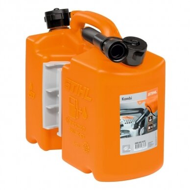 Kanistras kurui kombi Stihl 5L/3L Pro oranžinis