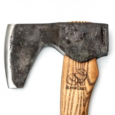 Kirvis Compact Long-Bearded Bushcraft Hatchet AX6 2