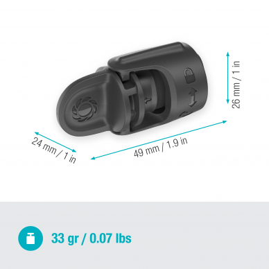 Kištukas 13mm (1/2") 5 vnt. Gardena 3