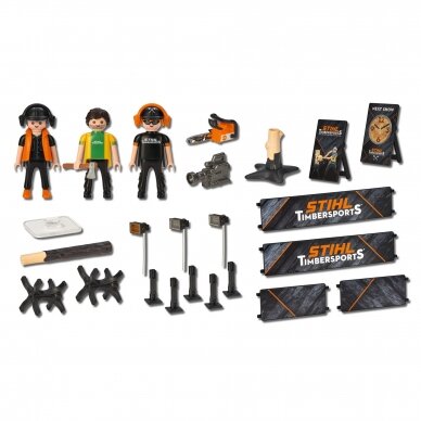 Konstruktorius Playmobil STIHL Timbersports 1