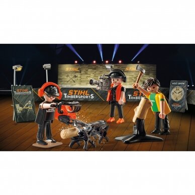 Konstruktorius Playmobil STIHL Timbersports 7