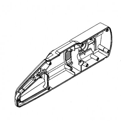 Korpusas variklio kair. Husqvarna 318EL