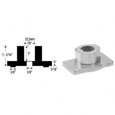 Laikiklis peilio HQ 50R/J55S/350 22.2 mm