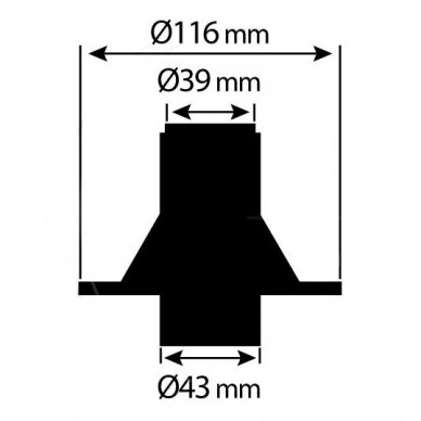 Laikiklis peilio tinka Stiga JP92/TC102/122 1