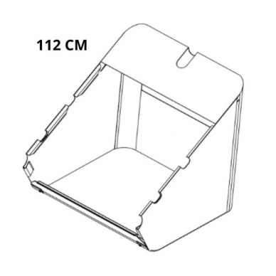 Maišas surinktuvės-šluotos Husqvarna 112 cm