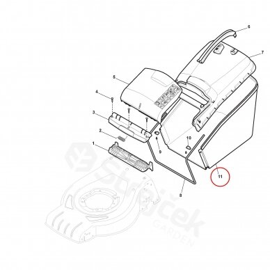 Maišas surinktuvo Stiga Combi 48S AE 1