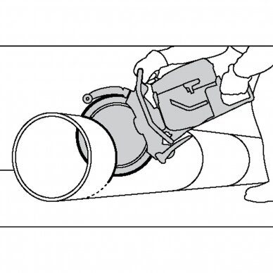 Motopjaustytuvas HUSQVARNA K970 RING 6