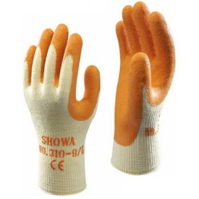 Pirštinės SHOWA Grip Orange