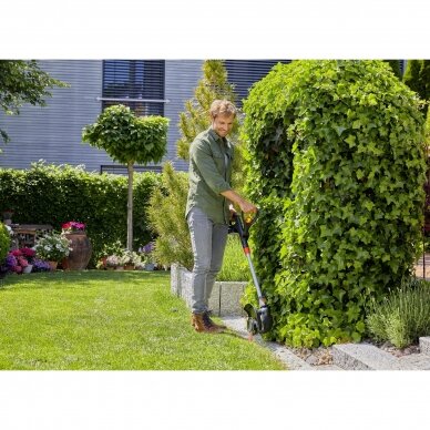 Pagalbinis ratukas suderinamas su Gardena žoliapjovėmis