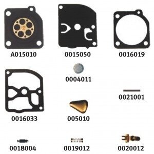 Rinkinys karbiuratoriaus pilnas Zama RB-41 343R/345RX