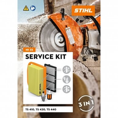 Rinkinys aptarnavimo STIHL TS410/420/440 2