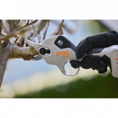 Sekatorius akumuliatorinis STIHL ASA 20 su AS2 ir AL1 10