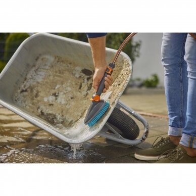 Šepetys plovimo rankinis M Hard Cleansystem Gardena 3