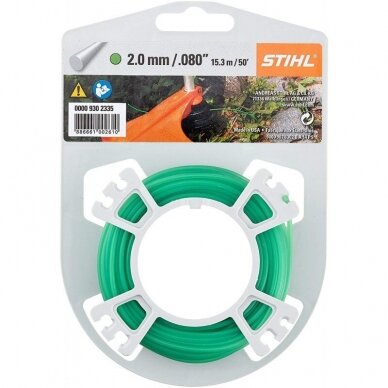 Valas trimeriui 2.0 mm/15.3m STIHL