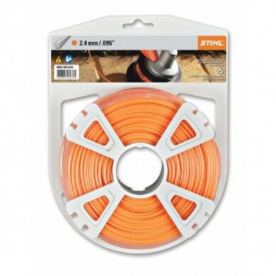 Valas trimeriui 2.4 mm/97m STIHL penkiabriaunis