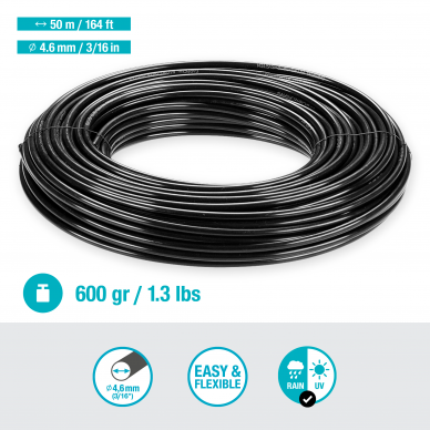 Vamzdis laistymo Microdrip 4.6mm (3/16'') 50m Gardena 1