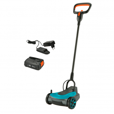 Vejapjovė akumuliatorinė GARDENA HandyMower 22/18V P4A su baterija