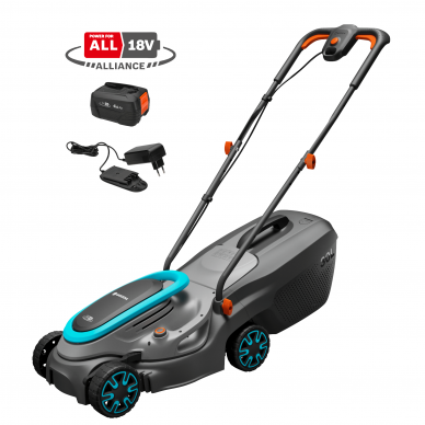 Vejapjovė akumuliatorinė GARDENA PowerMax 32/18V P4A su baterija