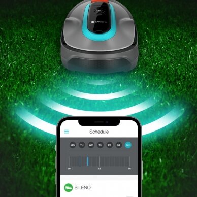 Vejapjovė robotas GARDENA SMART Sileno City 500 6