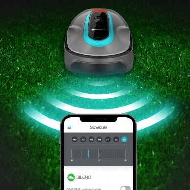 Vejapjovė robotas GARDENA SMART Sileno Life 1500 7