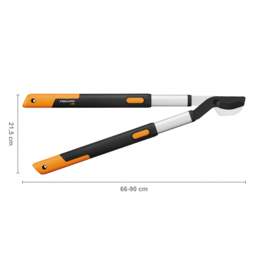 Žirklės sodo teleskopinės Fiskars SmartFit 2